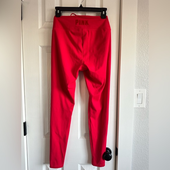 PINK red rauched leggings - Picture 3 of 6